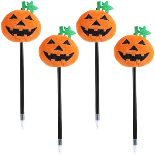 Bemvp 4 Stück Kürbis-gelstifte, Kreative Kugelschreiber, Neuartige Schreibstifte Für Halloween, Geburtstagsfeiern, Schulbedarf Für Zu Hause Bemvp 4 Stück Kürbis-gelstifte, Kreative Kugelschreiber, Neuartige Schreibstifte Für Halloween, Geburtstagsfeiern, Schulbedarf Für Zu Hause von Bemvp
