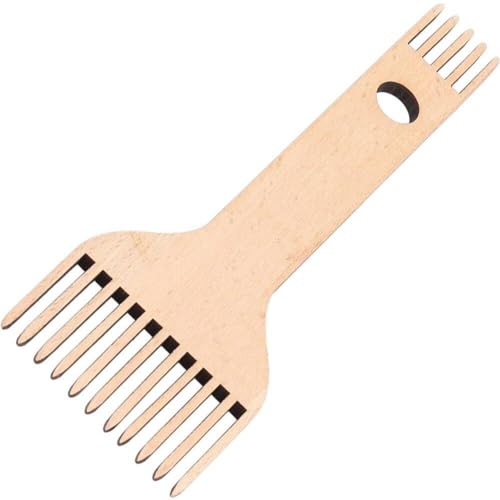 Bemvp Doppel Weben Kamm Holz Webstuhl Kamm Handwerk Tapisserie Teppich DIY Geflochtene Werkzeuge Geflochtene Praktische Werkzeug Wohnaccessoires Bemvp Doppel Weben Kamm Holz Webstuhl Kamm Handwerk Tapisserie Teppich DIY Geflochtene Werkzeuge Geflochtene Praktische Werkzeug Wohnaccessoires von Bemvp