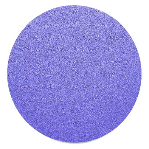 Benchmark Abrasives 50 Stück 15,2 cm Klettscheiben aus Keramik ohne Loch (Körnung 2500) von Benchmark Abrasives