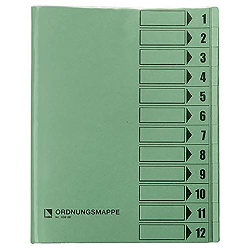 Bene 83800GN Ordnungsmappe mit Schutzumschlag, grün Bene 83800GN Ordnungsmappe mit Schutzumschlag, grün von BENE
