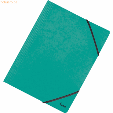 Bene Eckspannmappe A4 390g/qm Karton grün Bene Eckspannmappe A4 390g/qm Karton grün von Bene