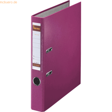 Bene Ordner A4 Kunststoff 45mm brombeer Bene Ordner A4 Kunststoff 45mm brombeer von Bene