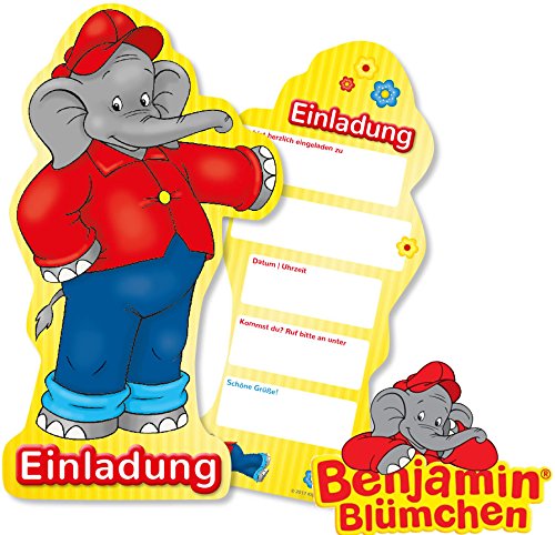 Benjamin Blümchen 6 Einladungskarten Kinderparty und Kindergeburtstag von DH-Konzept // Töröööö // Elefant Kinder Einladung Invites Party Set Benjamin Blümchen 6 Einladungskarten Kinderparty und Kindergeburtstag von DH-Konzept // Töröööö // Elefant Kinder Einladung Invites Party Set von Benjamin Blümchen