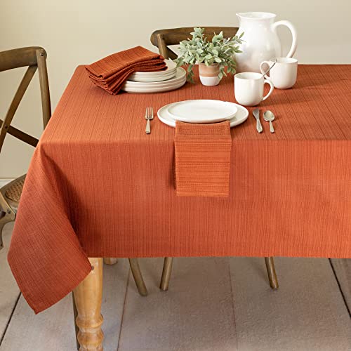 Benson Mills Schwergewicht Tischdecke 60 "x 120" Rechteckig Orange Benson Mills Schwergewicht Tischdecke 60 "x 120" Rechteckig Orange von Benson Mills