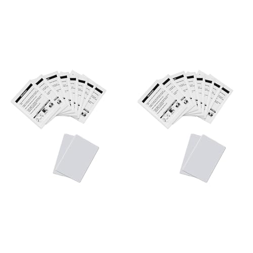 Benssey Etikettendrucker-Reinigungskarte für Label Writer-Etikettendrucker, 20er-Pack von Benssey