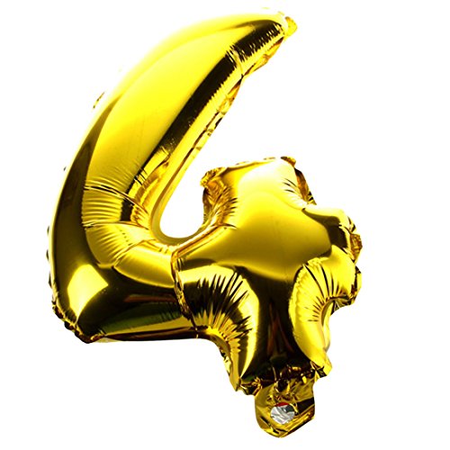Benssey Mode 16 Silberfolie Anzahl Luftballons Geburtstag Gold 4 Benssey Mode 16 Silberfolie Anzahl Luftballons Geburtstag Gold 4 von Benssey