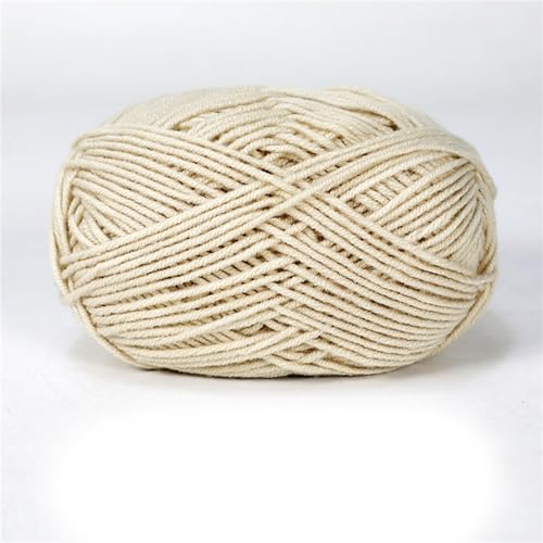 5 Stück 250g Häkelgarn Baumwolle Topflappen Dicke Wolle Zum Häkeln Filzwolle Zum Stricken Baumwollgarn Für Mit Der Hand Garn Häkelwolle Weich (Aprikose) von Benyong
