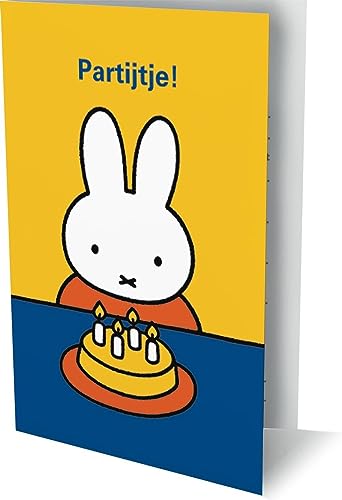 Benza - Miffy Party-Einladungen mit Umschlägen - 6 Stück - Cartoon-Stil - Geburtstag Benza - Miffy Party-Einladungen mit Umschlägen - 6 Stück - Cartoon-Stil - Geburtstag von Benza
