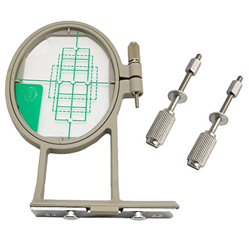 Bequilter Nähmaschinen-Stickrahmen zusammen mit 2 Stück Metall lange Einstellschrauben für Brother SE625 SE600 SE425 SE400 PE550D PE540D PE535 PE525 PE500 LB5000 LB7000 LB6800 Innovis 990D/90D von Bequilter