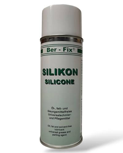 Ber-Fix Silikon 400 ml Silikon ist ein fettfreies Schutz-, Gleit-, Trenn- und Pflegemittel für Kunststoffe, Holz, Gummi und Metalle. von Ber-Fix