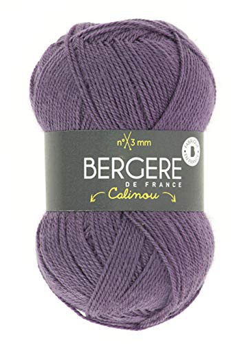 Bergère de France 10053 Strickgarn, 50 g, Wolle, Mangan, 13 x 8 x 8 cm von Bergere de France