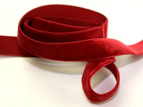 Berisford Samtband, 36 mm, Mini-Rolle, 5 m, 9614 Dunkelrot, 5 m Rolle von Berisfords