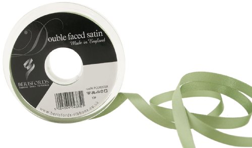 Berisfords 3501 Doppelseitiges Satinband, 20 m x 10 mm, Khaki Berisfords 3501 Doppelseitiges Satinband, 20 m x 10 mm, Khaki von Berisfords