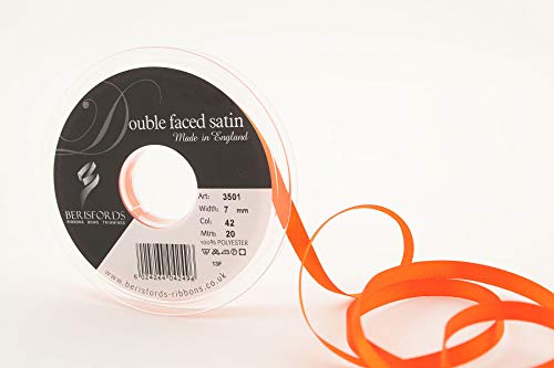 Berisfords Doppelseitiges Band, orange, 20 Berisfords Doppelseitiges Band, orange, 20 von Berisfords