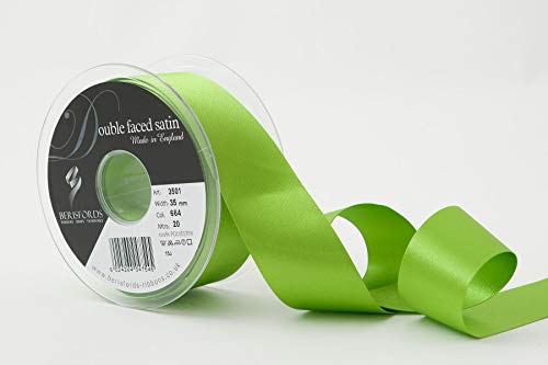 Berisfords 3501 Satinband, doppelseitig, 35 mm, Meadow 664 10,5 x 10,5 x doppelseitiges 4.59 cm Satin Band, Polyester, Meadow Berisfords 3501 Satinband, doppelseitig, 35 mm, Meadow 664 10,5 x 10,5 x doppelseitiges 4.59 cm Satin Band, Polyester, Meadow von Berisfords