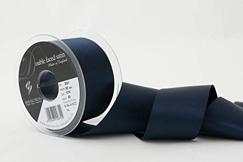 Berisfords 3501 Satinband, doppelseitig, 50 mm, Midnight 674 10,5 x 10,5 x doppelseitiges 5,7 cm Satin Band, Polyester, Midnight Berisfords 3501 Satinband, doppelseitig, 50 mm, Midnight 674 10,5 x 10,5 x doppelseitiges 5,7 cm Satin Band, Polyester, Midnight von Berisfords