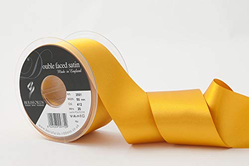 Berisfords 3501 Satinband, doppelseitig, 50 mm, Topas 412, 10,5 x 10,5 x 5,7 cm Doppelseitiges Band, Polyester, Satin, Topas Berisfords 3501 Satinband, doppelseitig, 50 mm, Topas 412, 10,5 x 10,5 x 5,7 cm Doppelseitiges Band, Polyester, Satin, Topas von Berisfords