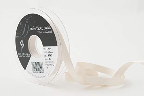 Berisfords 3501 Satinband 10 mm Pearl 9790 10,5 x 10,5 x 1,5 cm Double Face Poly Satinband, Perle Berisfords 3501 Satinband 10 mm Pearl 9790 10,5 x 10,5 x 1,5 cm Double Face Poly Satinband, Perle von Berisfords