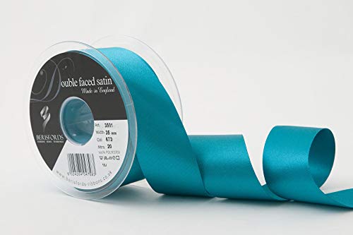 Berisfords 3501 Satinband 35 mm Malibu Blau 673 10,5 x 10,5 x 4.59 cm Double Face Poly Satinband, Malibu Blau Berisfords 3501 Satinband 35 mm Malibu Blau 673 10,5 x 10,5 x 4.59 cm Double Face Poly Satinband, Malibu Blau von Berisfords