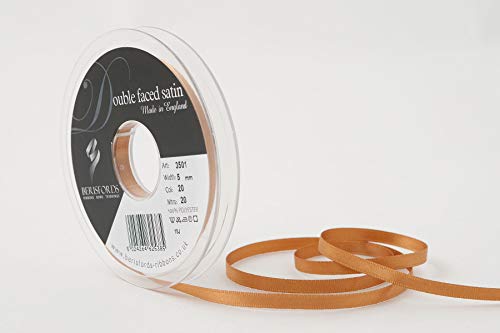 Berisfords 3501 Satinband 5 mm Old Gold 20 10 x 1 x 10 cm Double Face Poly Satinband, Old Gold Berisfords 3501 Satinband 5 mm Old Gold 20 10 x 1 x 10 cm Double Face Poly Satinband, Old Gold von Berisfords