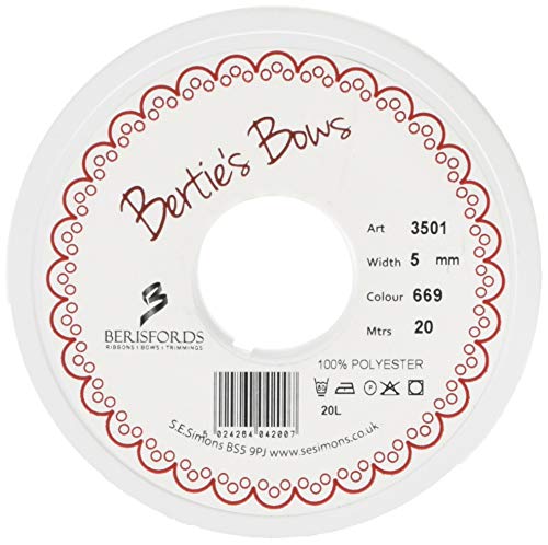 Berisfords 3501 Satinband 5 mm Smoked grau 669 10 x 1 x 10 cm Double Face Poly Satinband, rauchgrau Berisfords 3501 Satinband 5 mm Smoked grau 669 10 x 1 x 10 cm Double Face Poly Satinband, rauchgrau von Berisfords