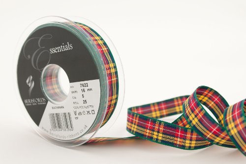 Berisfords Band mit Tartan-Design, 25 von Berisfords