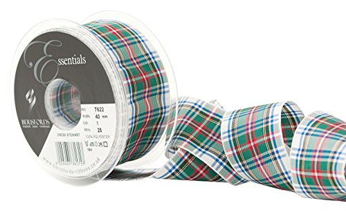 Berisfords BF_007622_40_0001_25 Polyester-Tartan, Dress Stewart, 10.4 x 10.4 x 4.4 cm Berisfords BF_007622_40_0001_25 Polyester-Tartan, Dress Stewart, 10.4 x 10.4 x 4.4 cm von Berisfords