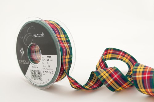Berisfords Band mit Tartan-Design, 25 Berisfords Band mit Tartan-Design, 25 von Berisfords
