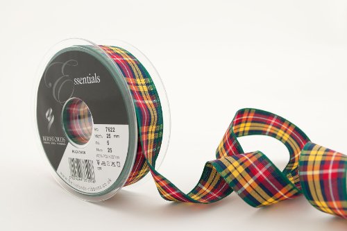 Berisfords Band mit Tartan-Design, 25 von Berisfords