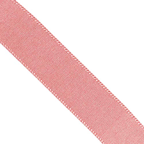 Berisfords 3501 Doppelseitiges Satinband, Polyester, Dusky pink, 15 mm, 20 von Berisfords
