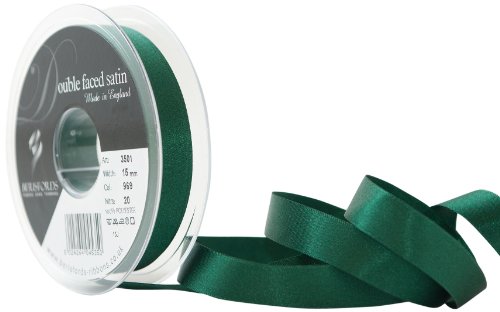 Berisfords Doppelseitiges Polyester-Satinband, 15 mm, Waldgrün Berisfords Doppelseitiges Polyester-Satinband, 15 mm, Waldgrün von Berisfords
