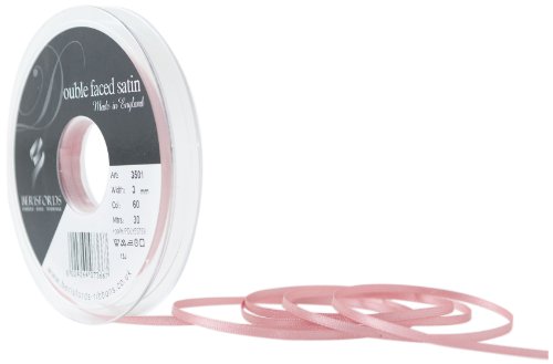 Berisfords Doppelseitiges Polyester-Satinband, 3 mm, Altrosa Berisfords Doppelseitiges Polyester-Satinband, 3 mm, Altrosa von Berisfords