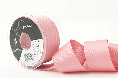 Berisfords Ripsband, Polyester, Dusky pink, 40 mm von Berisfords