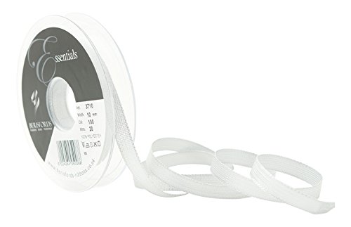 Berisfords Metallic Geschenkband, Polyester, 10,4 x 10,4 x 1,5 cm, silberfarben Berisfords Metallic Geschenkband, Polyester, 10,4 x 10,4 x 1,5 cm, silberfarben von Berisfords