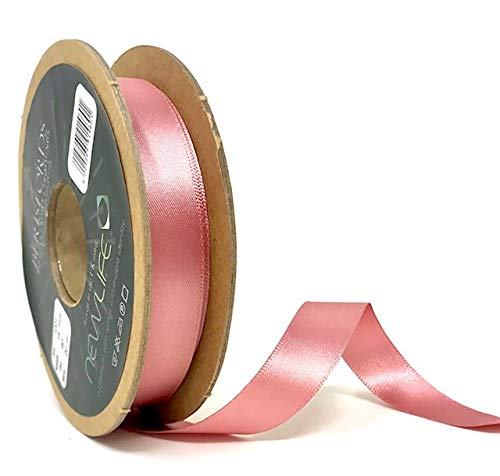 Berisfords NewLife Satinband, 15 mm, 100% recycelt, 20 m, Dusky Pink von Berisfords