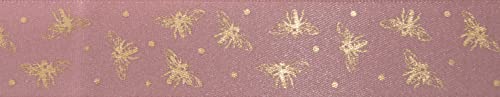 Berisfords Polyesterband, kolonial/rotgold, 15 mm x 20 m von Berisfords
