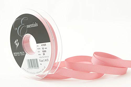 Berisfords Ripsband, Dusky pink, 10 mm von Berisfords