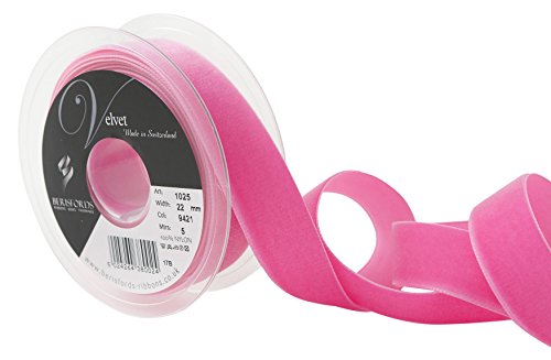 Berisfords Samt, Shocking Pink, 102 x 30 x 102 cm Berisfords Samt, Shocking Pink, 102 x 30 x 102 cm von Berisfords