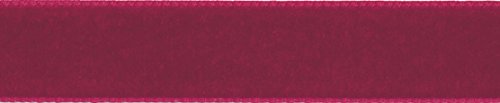 Berisfords Samtband, Samt, dunkelrot, 10.2 x 5.6 x 10.2 cm, 5 von Berisfords