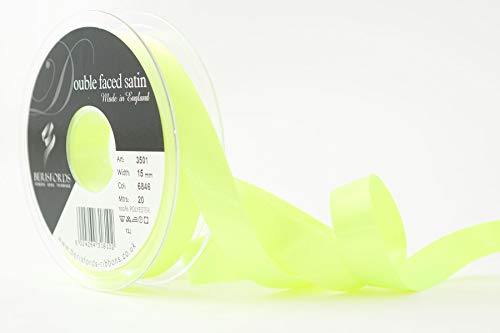 Berisfords Satinband, Gelb, 20 Berisfords Satinband, Gelb, 20 von Berisfords