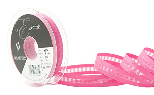 Berisfords Leiter, Polyester, Fuchsia, 10.4 x 10.4 x 1.9 cm Berisfords Leiter, Polyester, Fuchsia, 10.4 x 10.4 x 1.9 cm von Berisfords