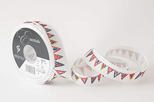 Berisfords Schleifenband zum Geburtstag, 25 mm, mehrfarbig von Berisfords