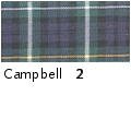 Berisfords Schottenkaro, Polyester, Polyester, Campbell, 10.4 x 10.4 x 7.5 cm von Berisfords