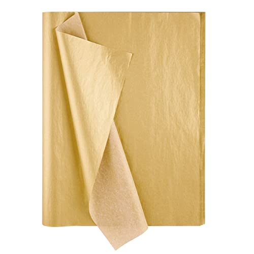 Seidenpapier Gold Seidenpapier Metallic Geschenkpapier Geschenkverpackung Papier Geschenk Verpackungsmaterial für Weihnachten, Hochzeit, Geburtstag, DIY Craft 100 Blatt 50 x 35 cm Seidenpapier Gold Seidenpapier Metallic Geschenkpapier Geschenkverpackung Papier Geschenk Verpackungsmaterial für Weihnachten, Hochzeit, Geburtstag, DIY Craft 100 Blatt 50 x 35 cm von Berkelen