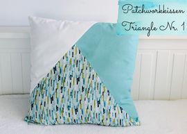 Patchworkkissen Triangle Nr.1 Patchworkkissen Triangle Nr.1 von Berlinerie