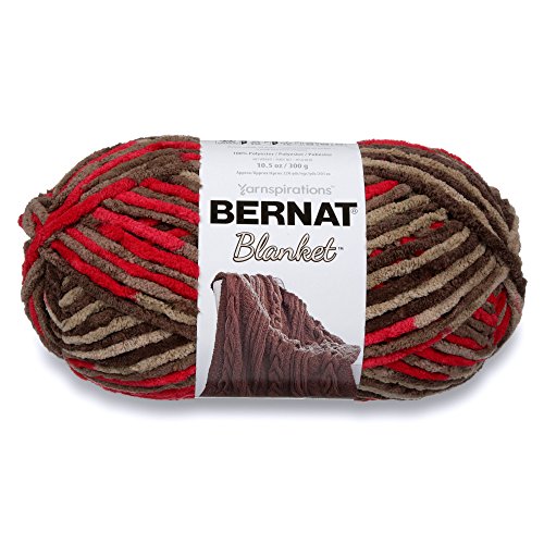 BERNAT BLANKET -300G- RASPBERRY TRIFLE von Bernat