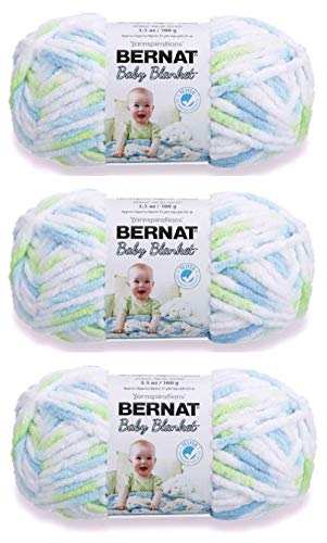 Bernat 161103-03233 Babydecke, Garn, 3 Stück von Bernat