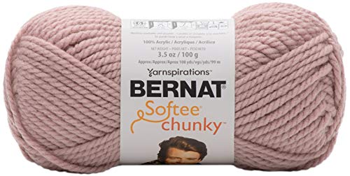 Bernat 16112828800, graue Rose Garn Softee, grob, Acryl, 99 meter Bernat 16112828800, graue Rose Garn Softee, grob, Acryl, 99 meter von Bernat