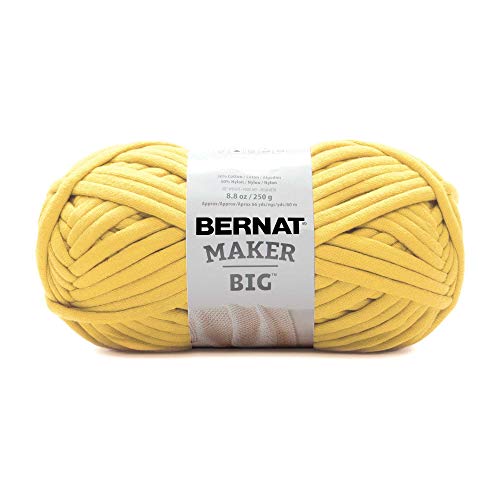 Bernat 16122525005 Garn Maker, Baumwolle Nylon, Marker Big/G/Buttercup, 250 g, 60 Meter von Bernat