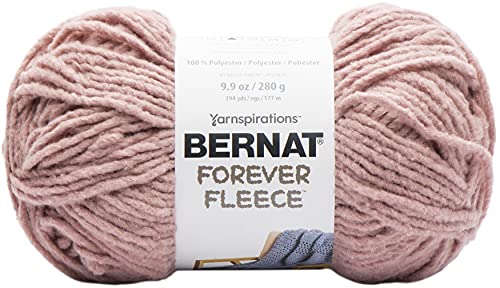 Bernat 16606161003 Forever Fleece Garn, Polyester, Hagebutte, 280g Bernat 16606161003 Forever Fleece Garn, Polyester, Hagebutte, 280g von Bernat